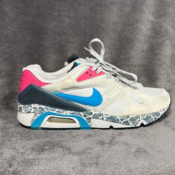 Nike Air Structure Triax 91 Gray Cracked Earth '08 Retro 318088-042 Mens 10.5 - Picture 4 of 11